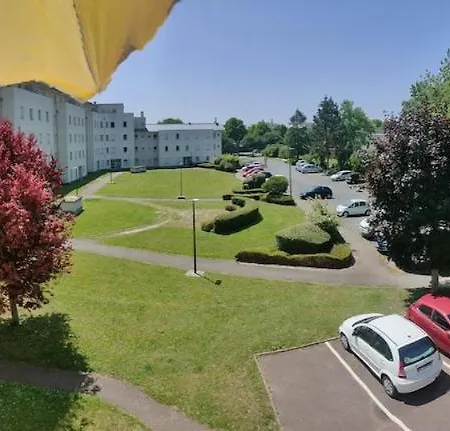 Le Doux Viking, Balcon & Parking Prive Proche Zenith * Caen