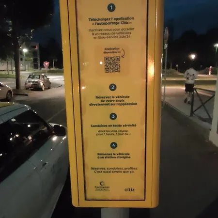 Le Doux Viking, Balcon & Parking Prive Proche Zenith דירה