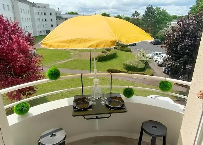 Le Doux Viking, Balcon & Parking Prive Proche Zenith Lejlighed Caen