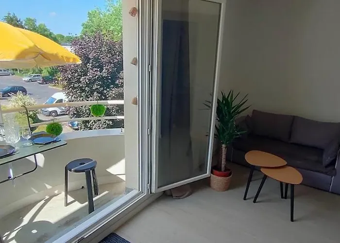 Apartment Le Doux Viking, Balcon & Parking Prive Proche Zenith *