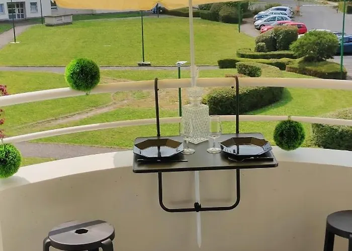 Le Doux Viking, Balcon & Parking Prive Proche Zenith * Caen